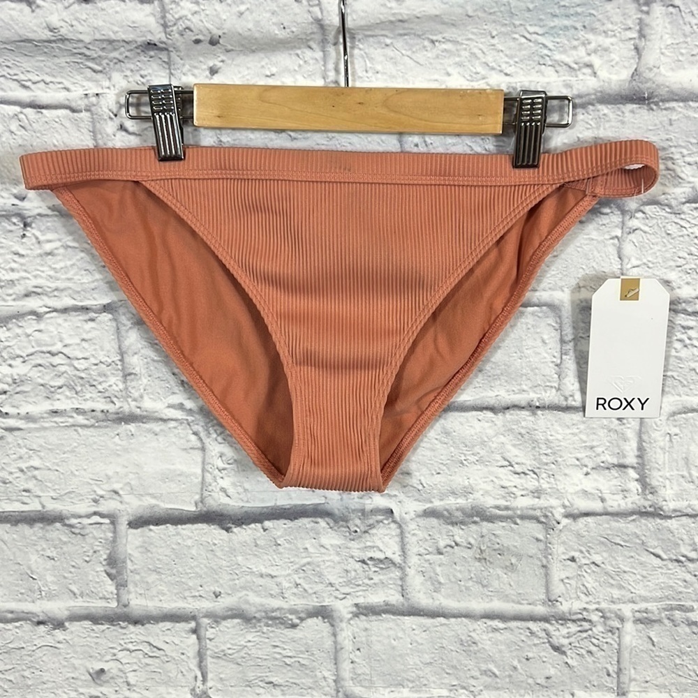 NWT ROXY Uluwatu Waves Full Bikini Bottoms size L - Picture 2 of 9